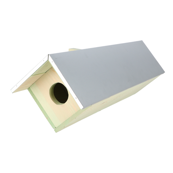 Steenuil Nestkast Vurenhout met Zinken Dak | Esschert Design