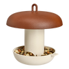 Organic voedersilo bruin zijaanzicht