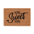 Deurmat kokos "home sweet home"