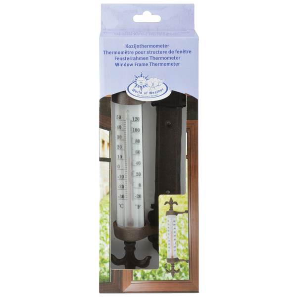 Kozijnthermometer gietijzer