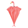 Paraplu flamingo met ruches