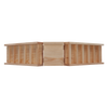 Esschert Design Egeltrap – FSC Grenenhouten trap 95×15,5×7,5 cm