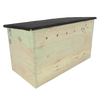 Esschert Design Egelhuis XL – FSC-houten egelhuis 78,5×38,5×41,5 cm