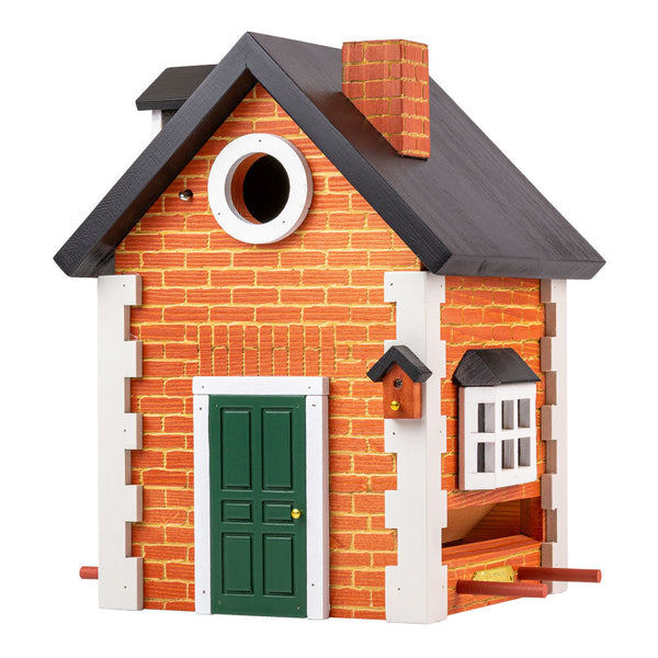 Multiholk Brick Cottage – nestkast & voederhuis