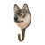 Kledinghaak Wolf – Decoratieve Houten Wandhaak | Wildlife Garden