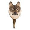 Kledinghaak Wolf – Decoratieve Houten Wandhaak | Wildlife Garden