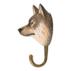 Kledinghaak Wolf – Decoratieve Houten Wandhaak | Wildlife Garden
