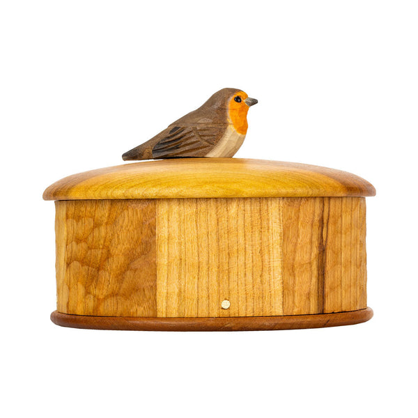Houten kistje - Roodborstje