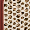 Cosy insectenhotel Toscaans rood – voor solitaire bijen, lieveheersbeestjes & gaasvliegen | Duurzaam gerecycled kunststof