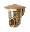 Vogelvoedersilo FeedR Transparant Bruin | SingingFriend