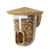 Vogelvoedersilo FeedR Transparant Bruin | SingingFriend