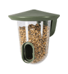Vogelvoedersilo FeedR Transparant Donkergroen | SingingFriend – foto 2