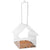 Acryl hangende voedertafel transparant