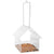 Acryl hangende voedertafel transparant