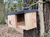 Roodborst Nestkast met Balkon Douglashout | Kooprijk
