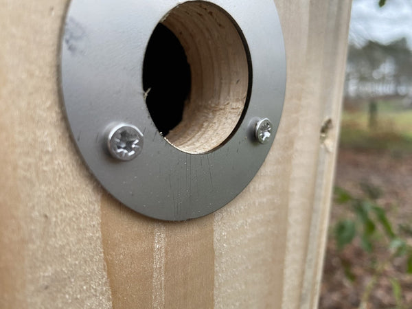 Koolmees Nestkast Douglashout RVS 32mm | Kooprijk