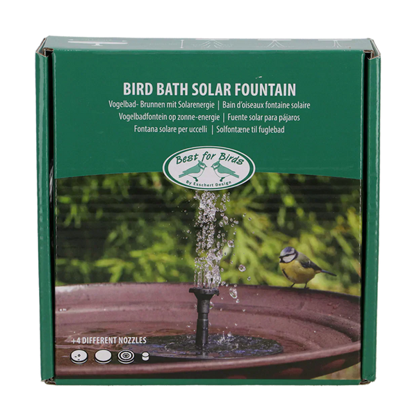 Esschert Design Vogelbad solar fontein