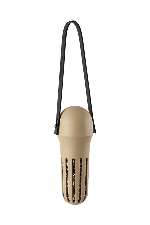 Vogelvoedersilo Max – Kunststof Voederhuisje Beige | SingingFriend