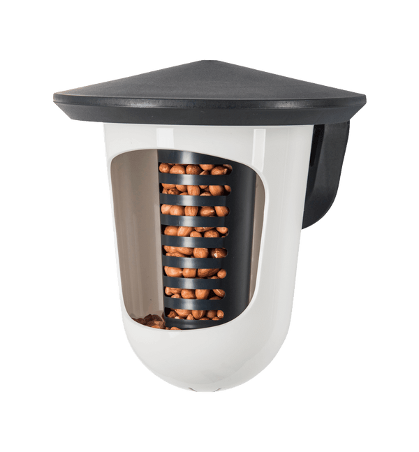 Vogelvoedersilo Multi FeedR 2-in-1 Antraciet/Wit | SingingFriend