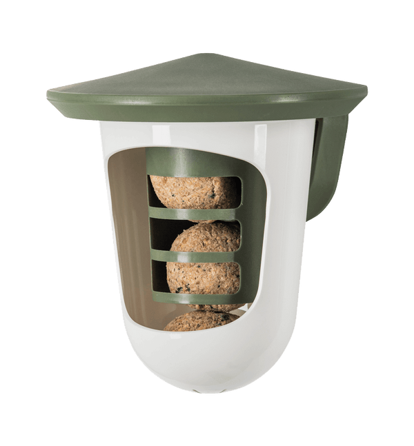 Vogelvoedersilo Multi FeedR 2-in-1 Groen/Wit | SingingFriend