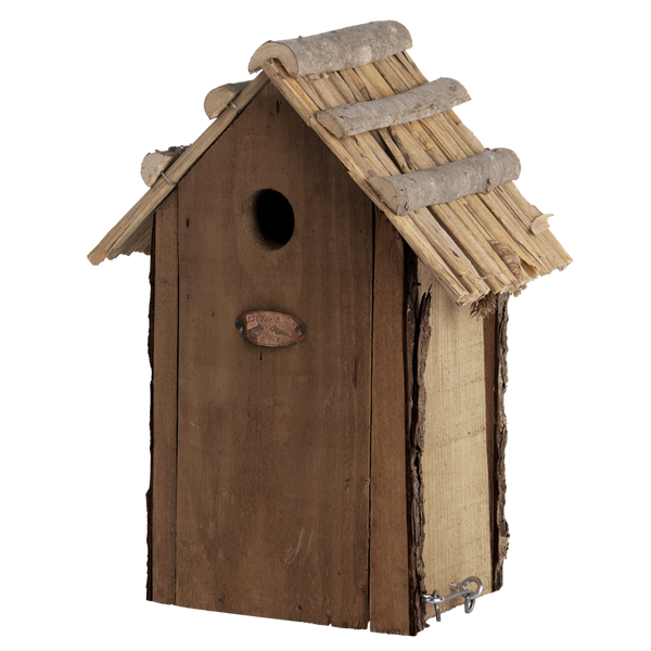 Koolmees Nestkast Rieten Dak 31cm | Esschert Design