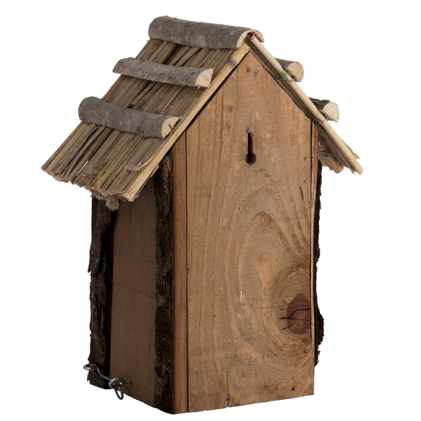 Koolmees Nestkast Rieten Dak 31cm | Esschert Design