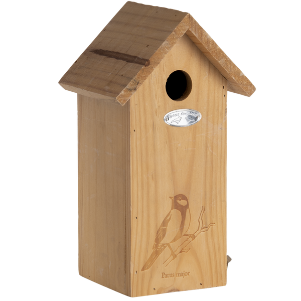 Koolmees Nestkast met Silhouet 32mm | Esschert Design