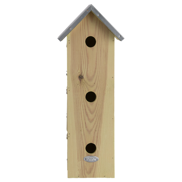 Esschert Design Mussenvilla – Vogelhuisje voor meerdere huismussen