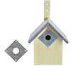 Beschermplaat Invliegopening Nestkast Pimpelmees Ø27mm | Esschert Design – foto 2