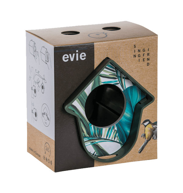 Pindakaaspothouder Evie – Vogelvoederhouder Wild Groen | SingingFriend