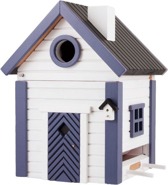 Vogelhuisje Sjoboden Plus 2-in-1 Lariks-hout | Wildlife Garden