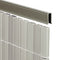 Balkonscherm kunststof groen 300x90cm