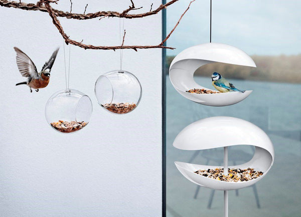 Hangende Vogelvoederbol van Glas – Set van 2 | Eva Solo