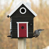 Multiholk Black Cottage vogelhuisje/voederhuisje