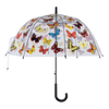 Transparante vlinderparaplu