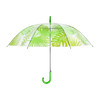 Paraplu transparant jungle bladeren